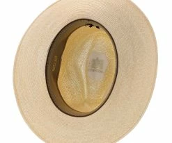 Sundowner - Stetson Hemp Braid Straw Fedora Hat - TSSDWN Men