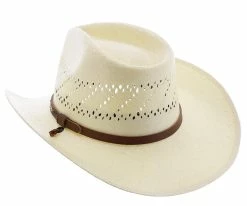 Men Santa Fe - Stetson Shantung Straw Cowboy Hat - TSSTFE