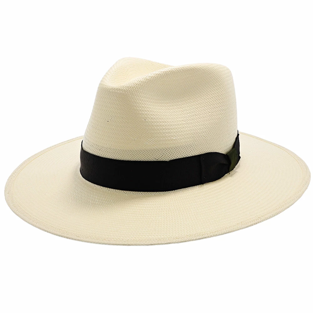 Hot Sale ๐ฏ Santa Monica - Stetson Natural Wide Brim Shantung Straw Fedora Hat โค๏ธ 9 Santa Monica - Stetson Natural Wide Brim Shantung Straw Fedora Hat