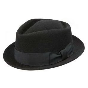 Best deal ๐คฉ Honey Badger - Stetson Black Wool Felt Fedora Hat - TWHBDG Men ๐ 1 Honey Badger - Stetson Black Wool Felt Fedora Hat - TWHBDG Men