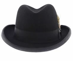 Men Homburg - Stetson Wool Felt Homburg Hat