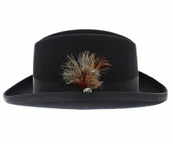 Men Homburg - Stetson Wool Felt Homburg Hat
