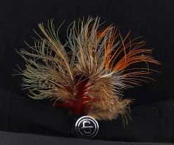 Men Homburg - Stetson Wool Felt Homburg Hat