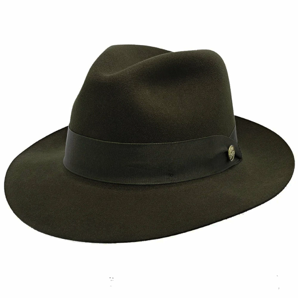 Flash Sale ⌛ Men Lucky Strike - Stetson Wool Felt Fedora Hat ❤️ 4 Men Lucky Strike - Stetson Wool Felt Fedora Hat