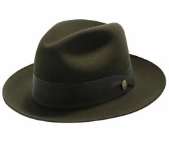Flash Sale ⌛ Men Lucky Strike - Stetson Wool Felt Fedora Hat ❤️ 81 Men Lucky Strike - Stetson Wool Felt Fedora Hat
