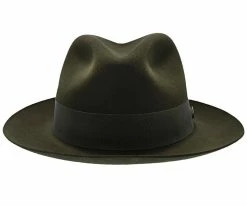 Flash Sale ⌛ Men Lucky Strike - Stetson Wool Felt Fedora Hat ❤️ 80 Men Lucky Strike - Stetson Wool Felt Fedora Hat
