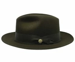 Flash Sale ⌛ Men Lucky Strike - Stetson Wool Felt Fedora Hat ❤️ 79 Men Lucky Strike - Stetson Wool Felt Fedora Hat