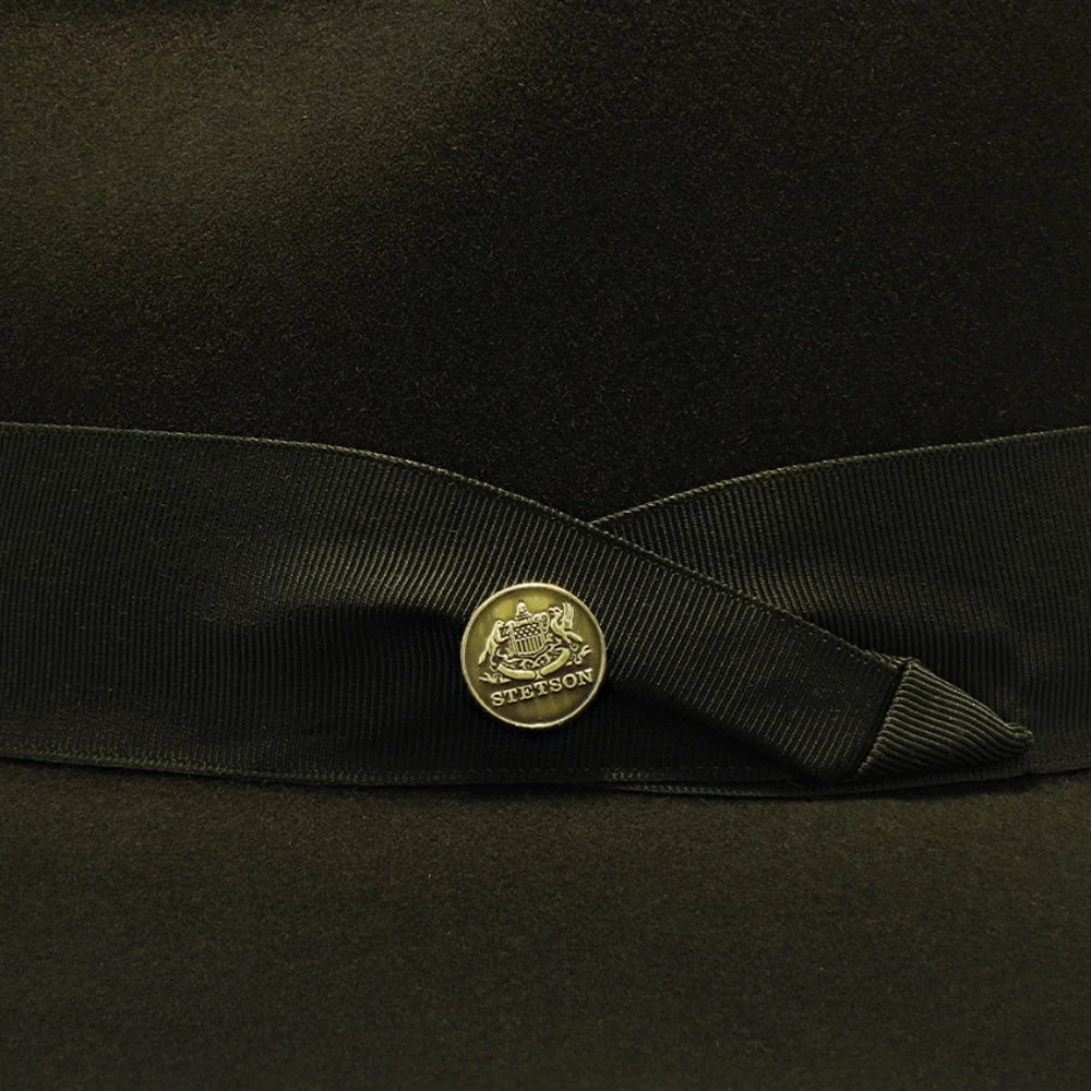 Flash Sale ⌛ Men Lucky Strike - Stetson Wool Felt Fedora Hat ❤️ 37 Men Lucky Strike - Stetson Wool Felt Fedora Hat