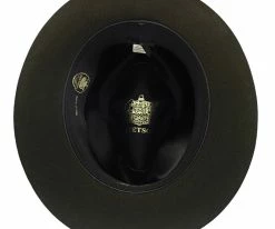 Flash Sale ⌛ Men Lucky Strike - Stetson Wool Felt Fedora Hat ❤️ 75 Men Lucky Strike - Stetson Wool Felt Fedora Hat