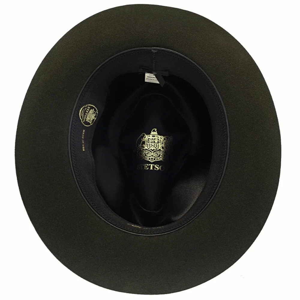 Flash Sale ⌛ Men Lucky Strike - Stetson Wool Felt Fedora Hat ❤️ 35 Men Lucky Strike - Stetson Wool Felt Fedora Hat