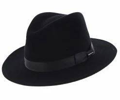 Markham - Stetson Crushable Wool Felt Fedora Hat Men