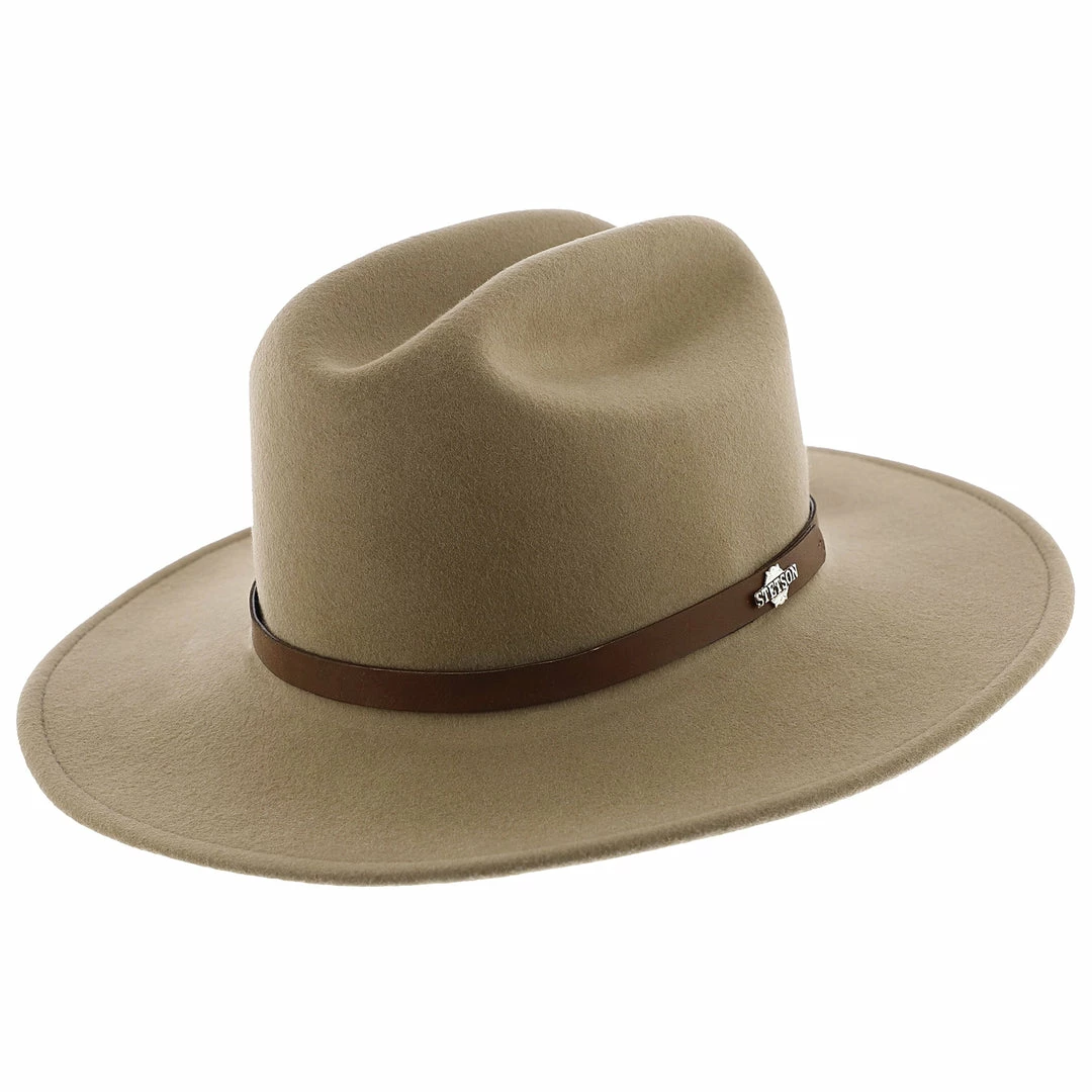 New โ๏ธ Men Route 66 - Stetson Wool Felt Western Hat ๐ 1 Men Route 66 - Stetson Wool Felt Western Hat