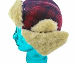 Promo โ Men Reykjavk - Woolrich W9416 Aviator Red & Black Plaid Wool Blend Trapper Hat ๐ฅฐ 35 Men Reykjavk - Woolrich W9416 Aviator Red & Black Plaid Wool Blend Trapper Hat