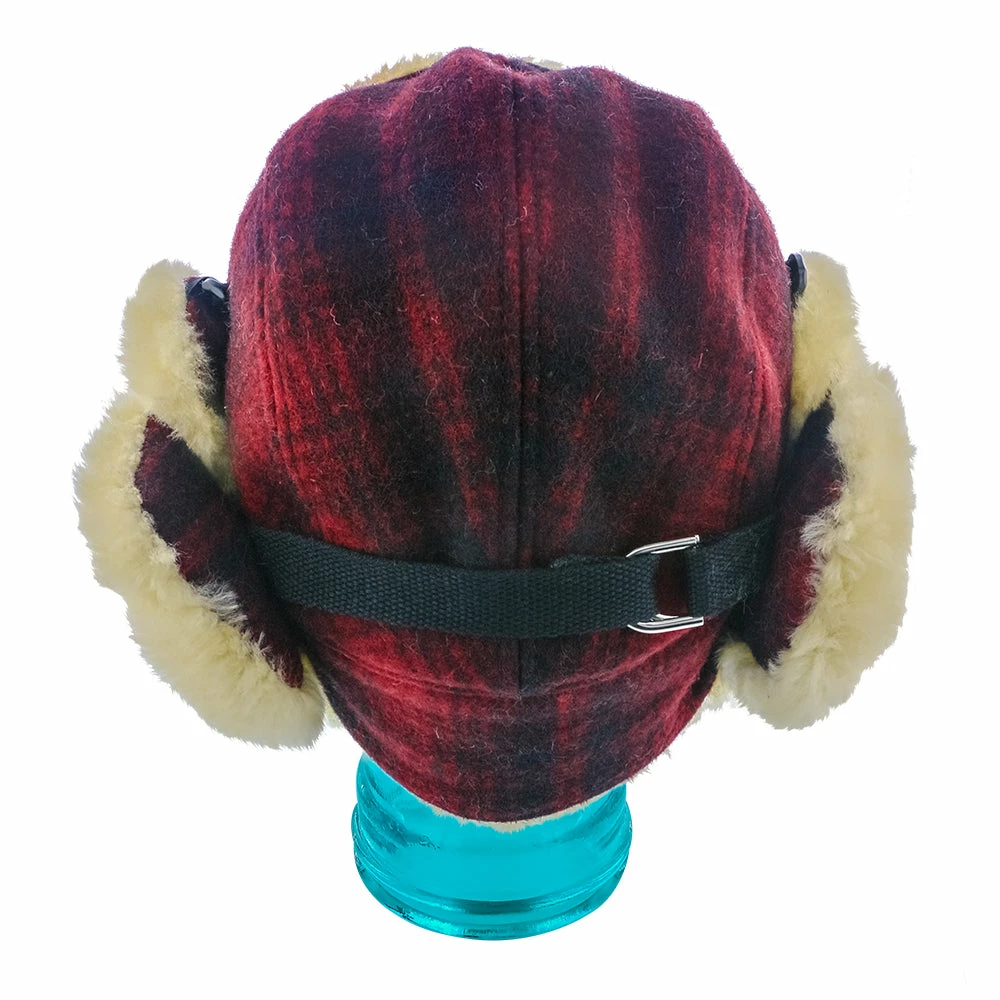Promo โ Men Reykjavk - Woolrich W9416 Aviator Red & Black Plaid Wool Blend Trapper Hat ๐ฅฐ 15 Men Reykjavk - Woolrich W9416 Aviator Red & Black Plaid Wool Blend Trapper Hat
