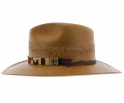 Sequoia - Stetson Vented Crown Straw Outdoor Hat - XSSEQA