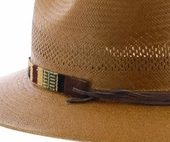 Sequoia - Stetson Vented Crown Straw Outdoor Hat - XSSEQA