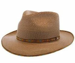Vanguard B Stetson Vented Milan Fedora Hat