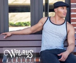 New ๐ฅฐ Men Entourage - Walrus Hats Brown Linen/Cotton Blend Ivy Cap โ 19 Men Entourage - Walrus Hats Brown Linen/Cotton Blend Ivy Cap