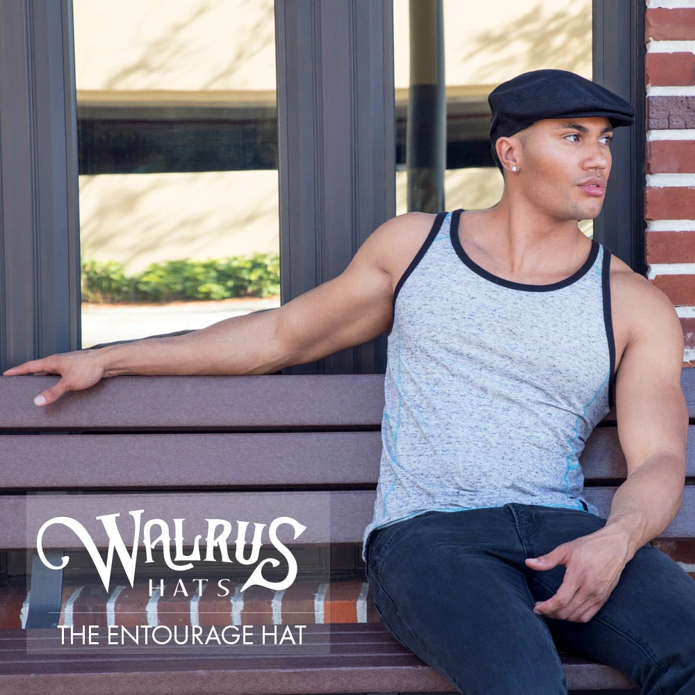 New ๐ฅฐ Men Entourage - Walrus Hats Brown Linen/Cotton Blend Ivy Cap โ 10 Men Entourage - Walrus Hats Brown Linen/Cotton Blend Ivy Cap