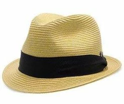 Men Peninsula - Walrus Hats Straw Fedora Hat W/ Band