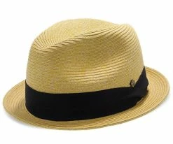 Men Peninsula - Walrus Hats Straw Fedora Hat W/ Band