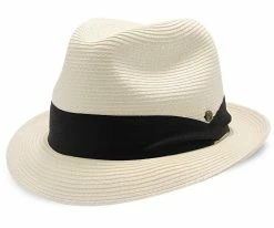 Men Peninsula - Walrus Hats Straw Fedora Hat W/ Band