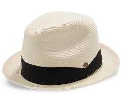 Men Peninsula - Walrus Hats Straw Fedora Hat W/ Band