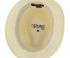Men Peninsula - Walrus Hats Straw Fedora Hat W/ Band