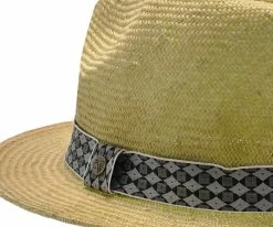 Midnight Luxe - Walrus Hats Natural Sisal Straw Fedora Childs Hat