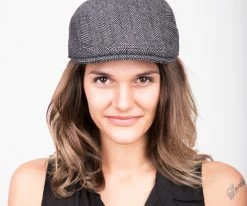 Buy โจ Walrus Hats Main Street - Walrus Grey Tweed Plaid Herringbone Ivy Cap Men ๐ 34 Walrus Hats Main Street - Walrus Grey Tweed Plaid Herringbone Ivy Cap Men