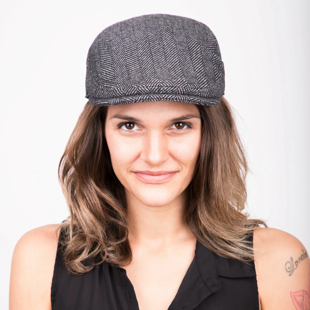 Buy โจ Walrus Hats Main Street - Walrus Grey Tweed Plaid Herringbone Ivy Cap Men ๐ 17 Walrus Hats Main Street - Walrus Grey Tweed Plaid Herringbone Ivy Cap Men