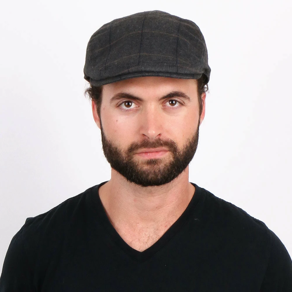Buy โจ Walrus Hats Main Street - Walrus Grey Tweed Plaid Herringbone Ivy Cap Men ๐ 13 Walrus Hats Main Street - Walrus Grey Tweed Plaid Herringbone Ivy Cap Men