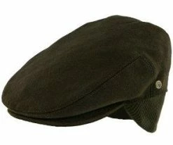 Men Madison - Walrus Hats Olive Milton Wool Blend Ivy Cap - Driving Cap