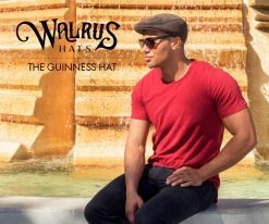 The Guinness - Walrus Hats Green Corduroy Ascot Cap Men