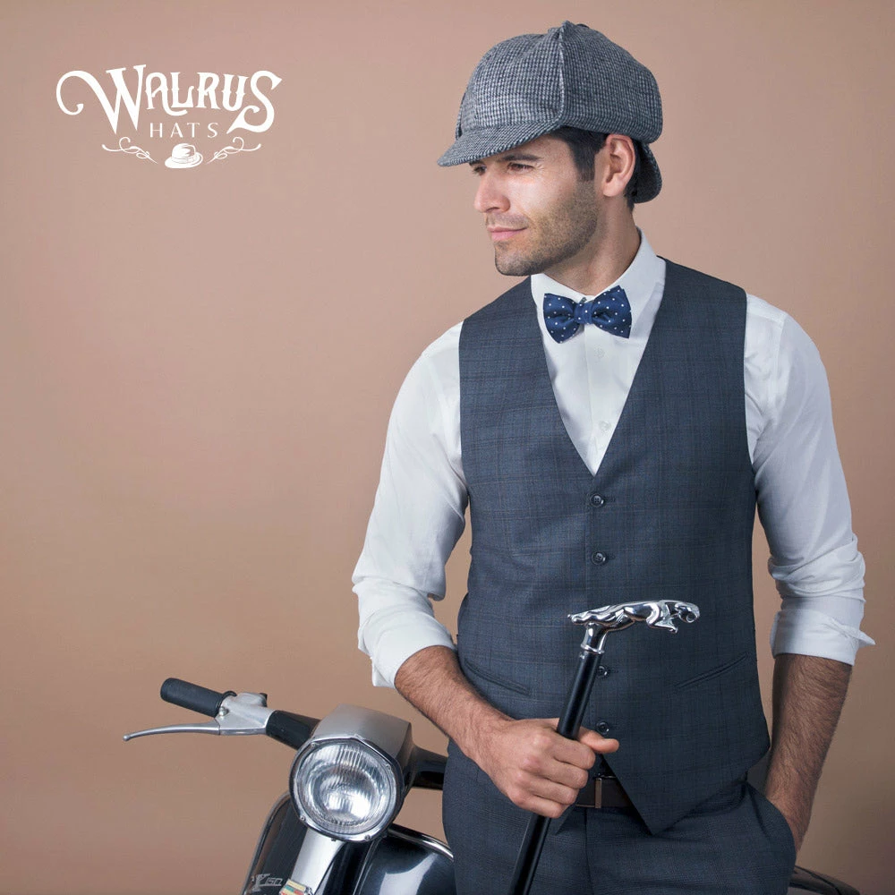 Cheap ๐งจ Fox & Hound - Walrus Hats Multi-colored Wool Blend Checkered Sherlock Holmes Deerstalker Hat Men ๐ 14 Fox & Hound - Walrus Hats Multi-colored Wool Blend Checkered Sherlock Holmes Deerstalker Hat Men