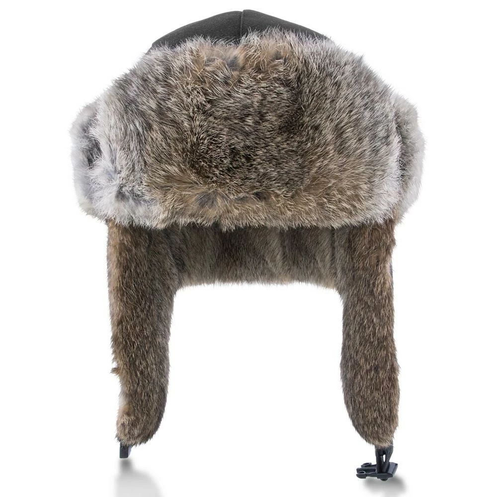 Cheapest ๐ Men Walrus Hats Genuine Rabbit Fur Brown Trapper Hat ๐ 6 Men Walrus Hats Genuine Rabbit Fur Brown Trapper Hat