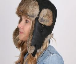 Cheapest ๐ Men Walrus Hats Genuine Rabbit Fur Brown Trapper Hat ๐ 41 Men Walrus Hats Genuine Rabbit Fur Brown Trapper Hat