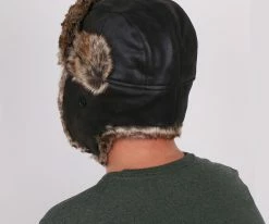 Cheapest ๐ Men Walrus Hats Genuine Rabbit Fur Brown Trapper Hat ๐ 42 Men Walrus Hats Genuine Rabbit Fur Brown Trapper Hat