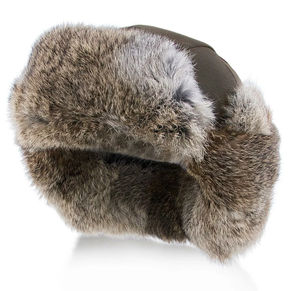 Cheapest ๐ Men Walrus Hats Genuine Rabbit Fur Brown Trapper Hat ๐ 11 Men Walrus Hats Genuine Rabbit Fur Brown Trapper Hat