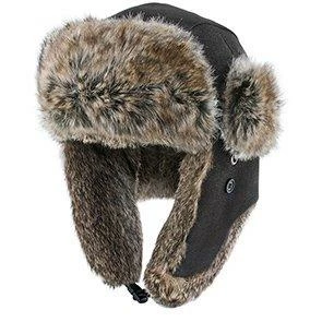Buy ๐ Men Walrus Hats Faux Fur Brown Trapper Hat โจ 1 Men Walrus Hats Faux Fur Brown Trapper Hat