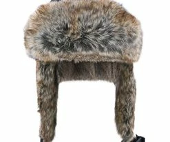 Buy ๐ Men Walrus Hats Faux Fur Brown Trapper Hat โจ 29 Men Walrus Hats Faux Fur Brown Trapper Hat