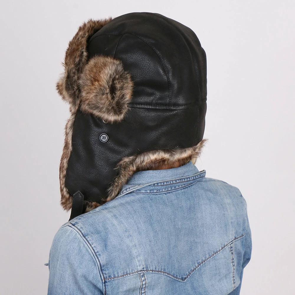 Buy ๐ Men Walrus Hats Faux Fur Brown Trapper Hat โจ 19 Men Walrus Hats Faux Fur Brown Trapper Hat