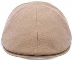 Men Walrus Hats Luxe Checkmate Duckbill Flat Cap