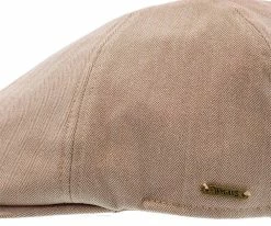 Men Walrus Hats Luxe Checkmate Duckbill Flat Cap