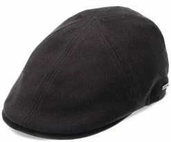 Men Walrus Hats Luxe Checkmate Duckbill Flat Cap