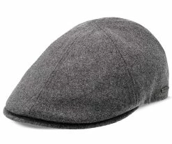 Men Walrus Hats Luxe Grand Master Duckbill Flat Cap