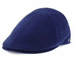 Men Walrus Hats Luxe Grand Master Duckbill Flat Cap