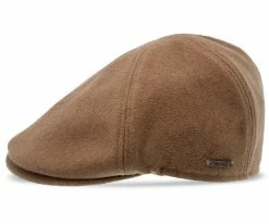 Men Walrus Hats Luxe Grand Master Duckbill Flat Cap
