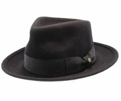 Walrus Hats Men Capital - Walrus Crushable Hat Wool Felt Fedora - H7000