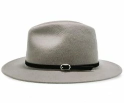 Legacy - Walrus Hats Grey Wool Felt Fedora Hat - H7002 Men